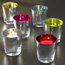 Mercury Glass Votive Holders