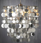 Metallic Circles Pendant Lamp