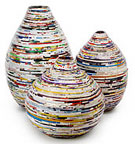 Confetti Paper Vase