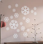 Snowflake Decals