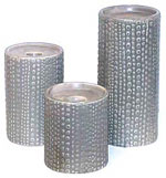 Relief Urchin Candlestick Holder Set